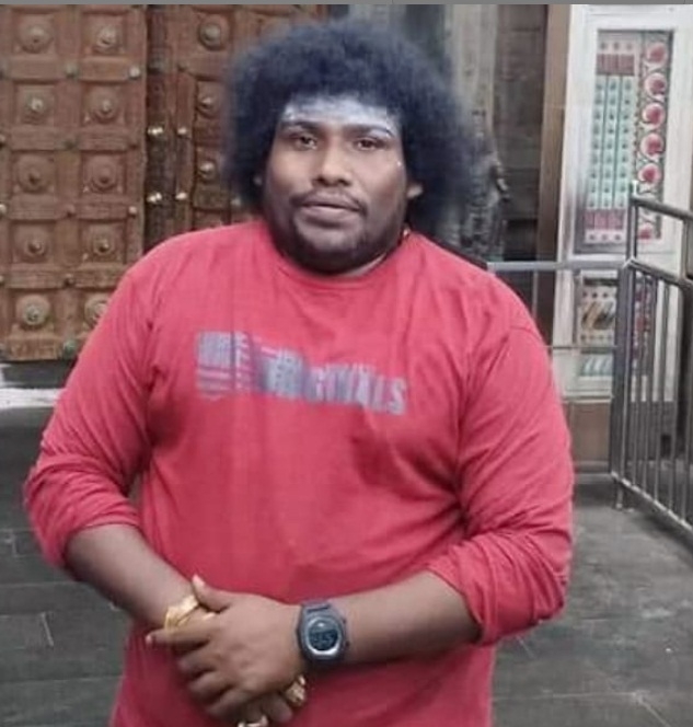 Tamil comedian Yogi Babu.(photo:instagram)