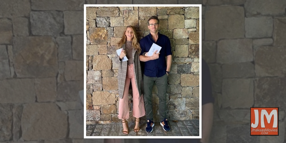 Ryan Reynolds and Blake Lively.