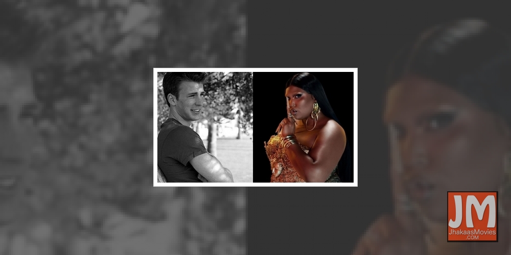Chris Evans and Lizzo.