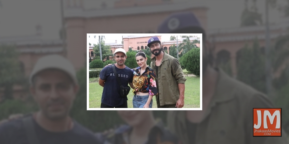 Team Khuda Haafiz celebrates 1 year of its release