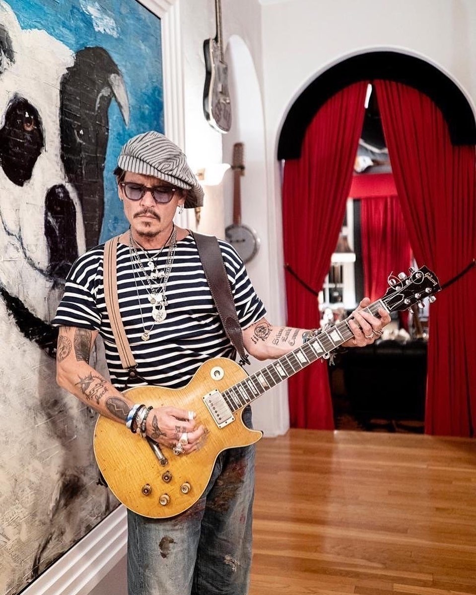Johnny Depp.(photo:instagram)