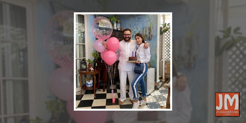 Kareena Kapoor Khan and Sara Ali Khan on Saif's birthday