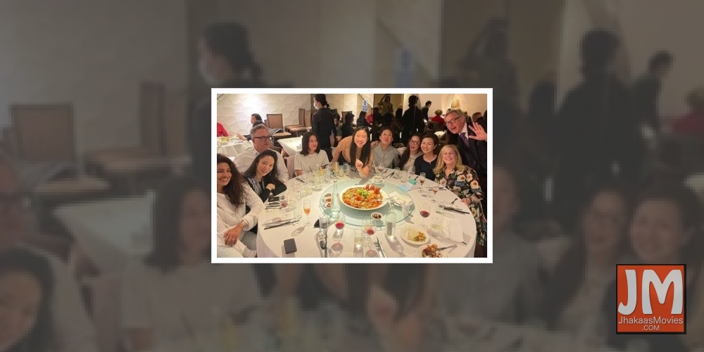 Likes in lakhs for PC'S dinner pix with Michelle Yeoh