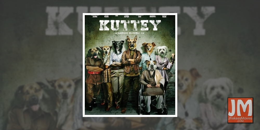 Arjun Kapoor shares Aasmaan Bhardwaj's 'Kuttey' motion poster.