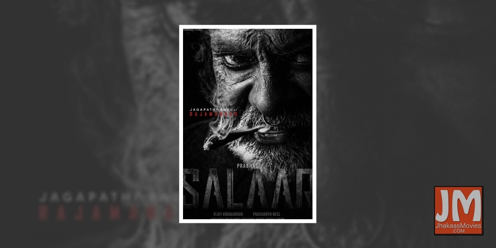 Jagapathi Babu looks fierce in his first look from 'Salaar'.
