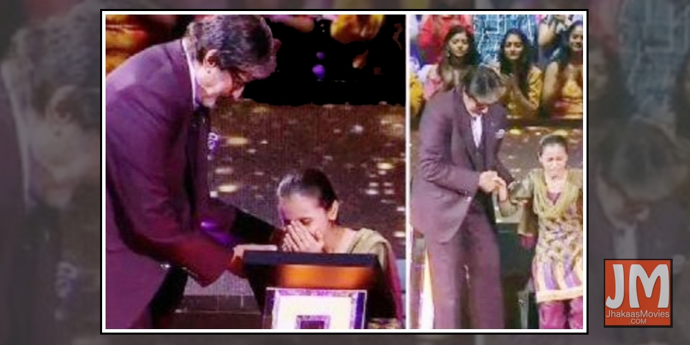 Amitabh Bachchan, Noopur Singh, KBC Winner