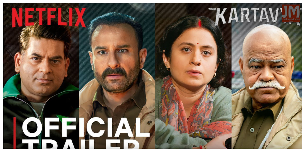 Kartavya Movie Review: A Dark, Intense Cop Thriller Driven by Saif Ali Khan