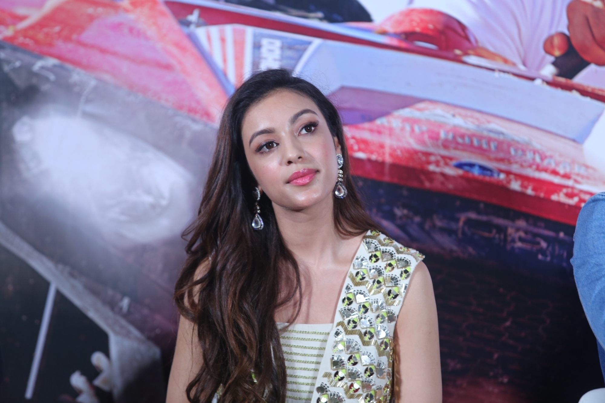 Mumbai: Debutant Sahher Bambba at the trailer launch of her upcoming film "Pal Pal Dil Ke Paas" in Mumbai, on Sep 5, 2019. (Photo: IANS)