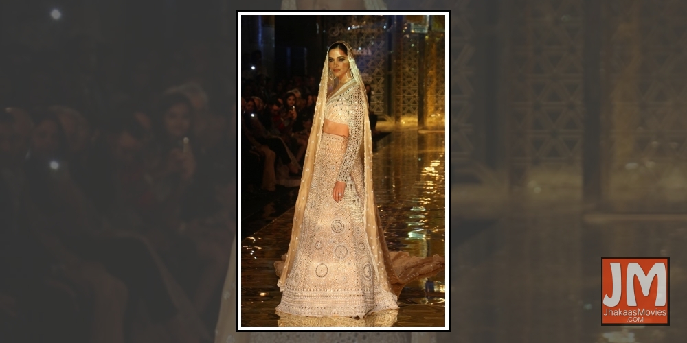 Deepika Padukone during a fashion show in Mumbai