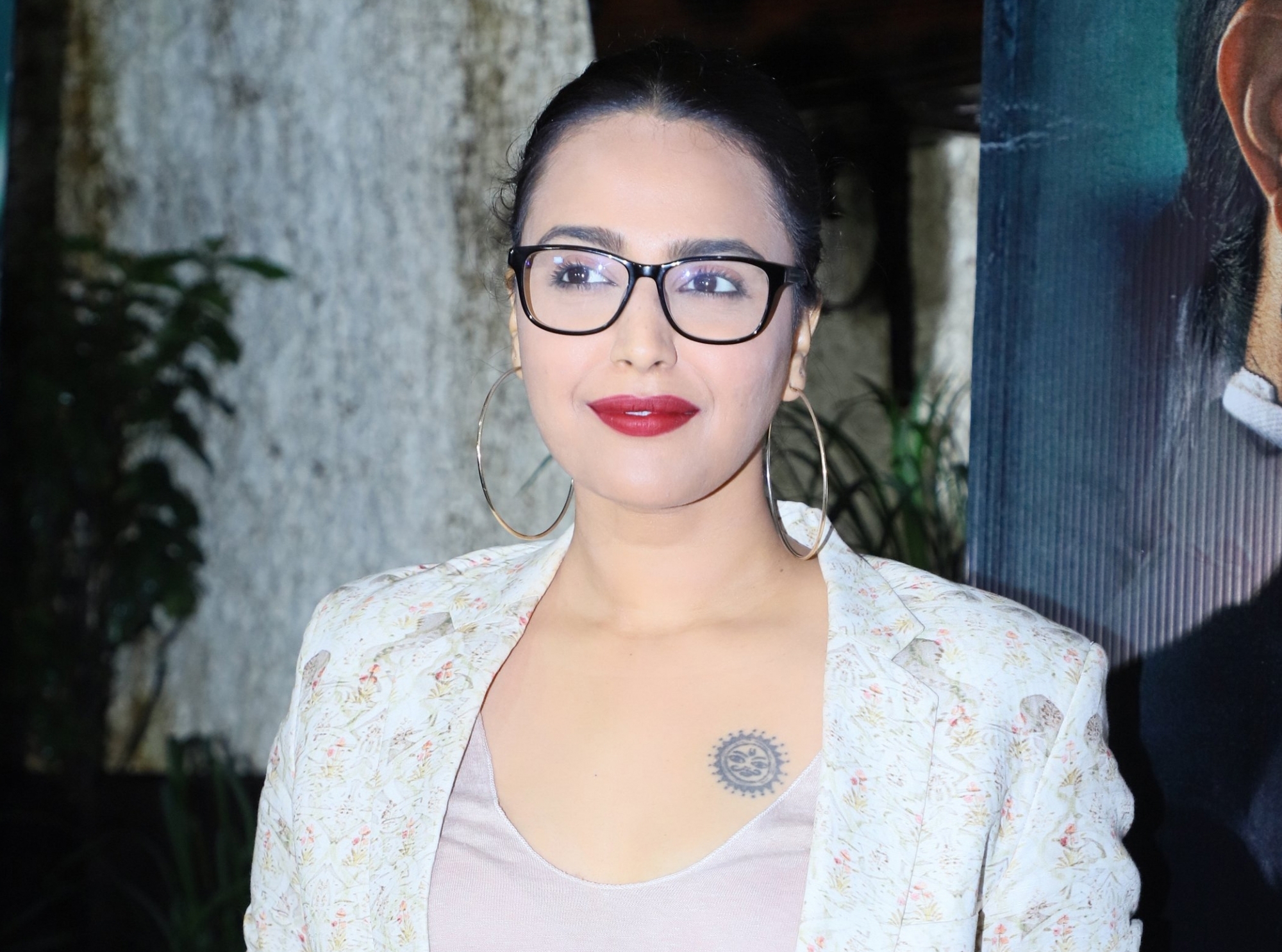 Mumbai: Actress Swara Bhaskar at the screening of the upcoming "Section 375" in Mumbai, on Sep 8, 2019. (Photo: IANS)