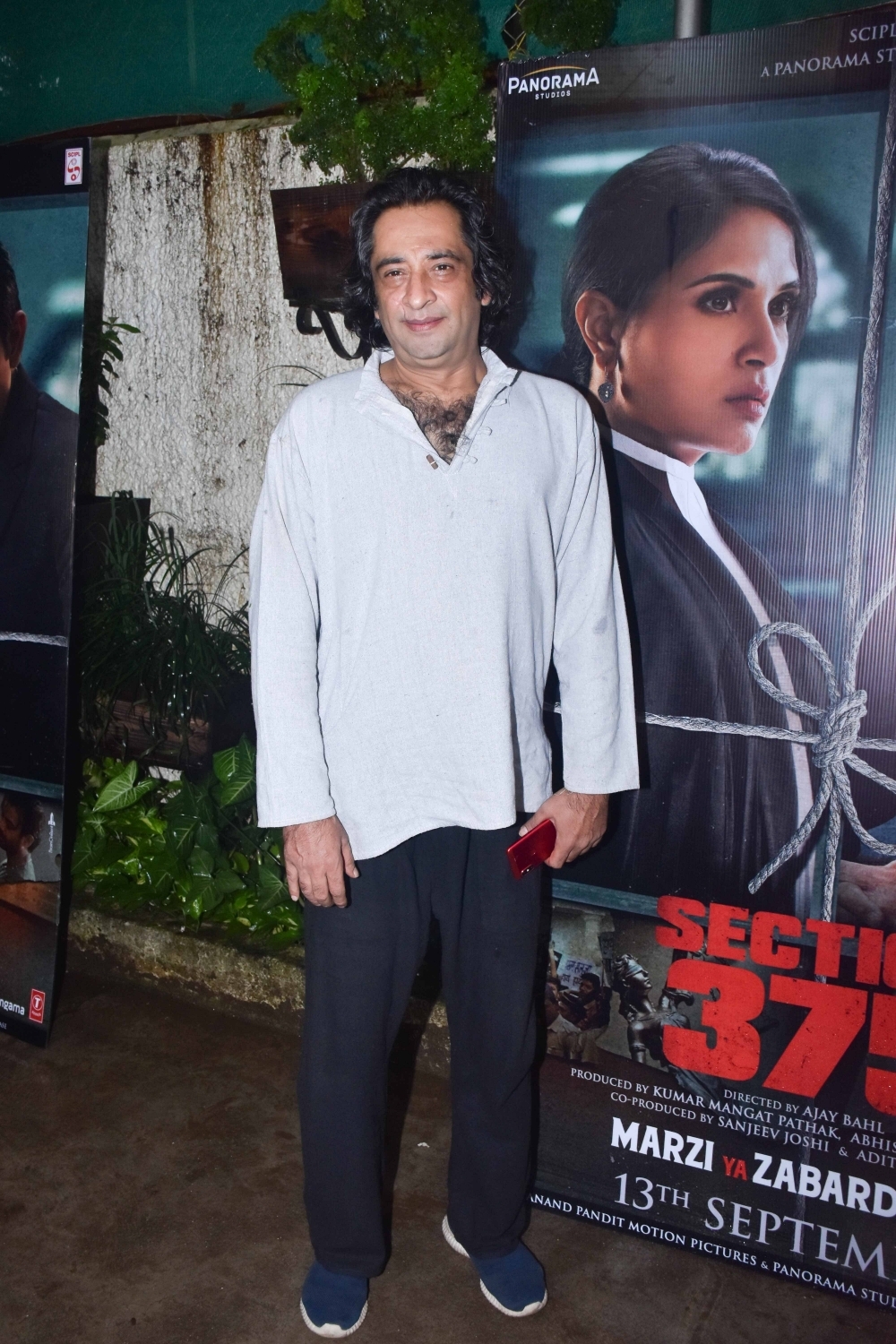 Mumbai: Director Ajay Bahl at the screening of the upcoming "Section 375" in Mumbai, on Sep 8, 2019. (Photo: IANS)
