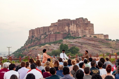 Folk artistes performing at the Jodhpur RIFF (Photo by Jodhpur RIFF)