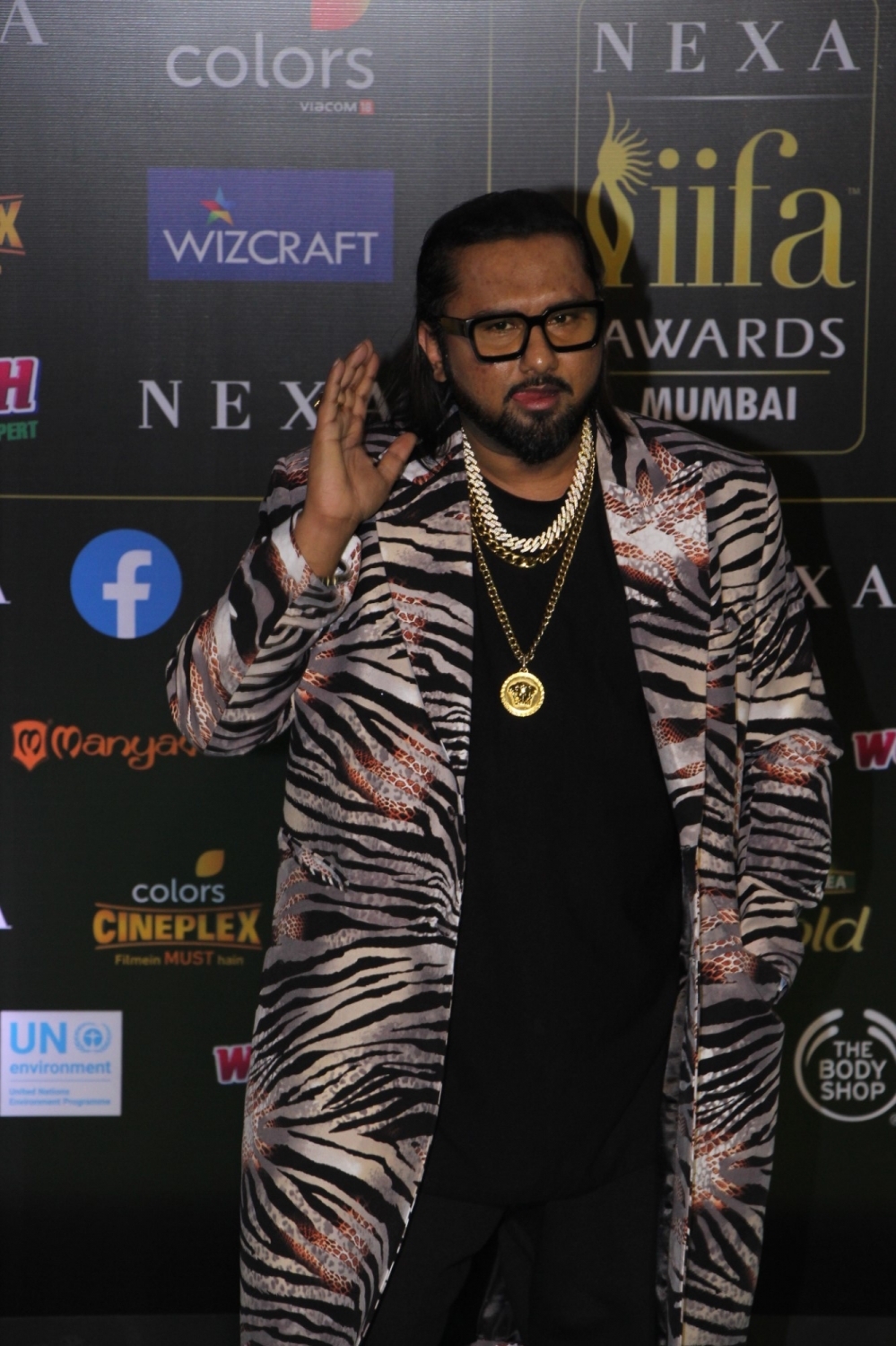 Mumbai: Singer Honey Singh at the Green Carpet of 20th IIFA Awards, in Mumbai on Sep 18, 2019. (Photo: IANS)