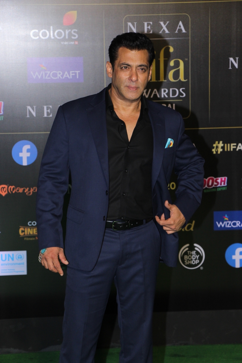 Mumbai: Actor Salman Khan at the Green Carpet of 20th IIFA Awards, in Mumbai on Sep 18, 2019. (Photo: IANS)