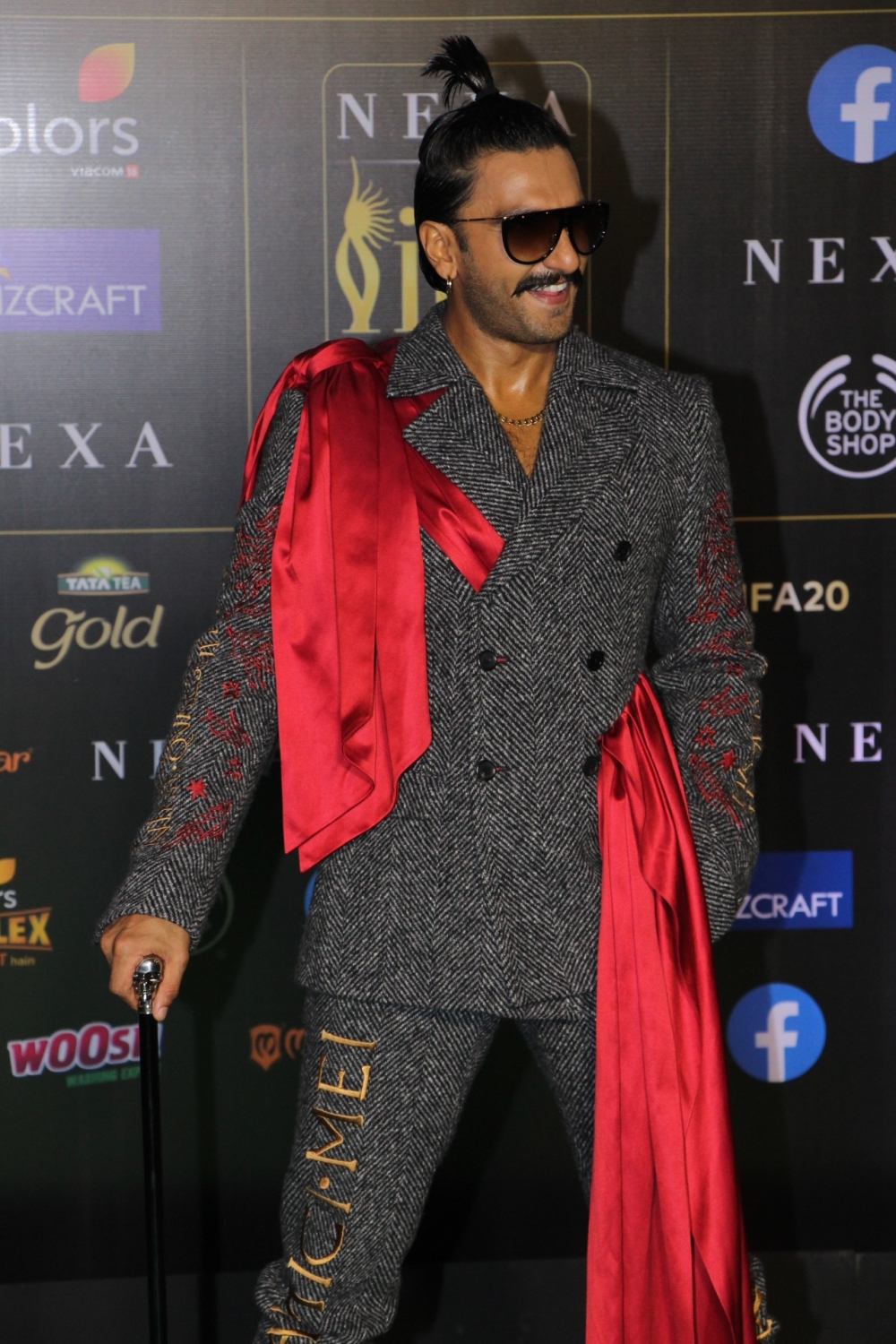 Mumbai: Actor Ranveer Singh at the Green Carpet of 20th IIFA Awards, in Mumbai on Sep 18, 2019. (Photo: IANS)