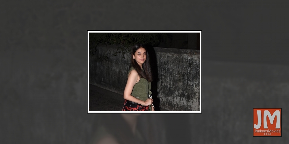 Actress Aditi Rao Hydari.