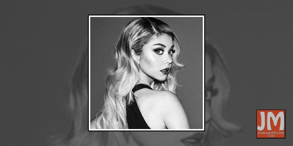 Actress Sarah Hyland.