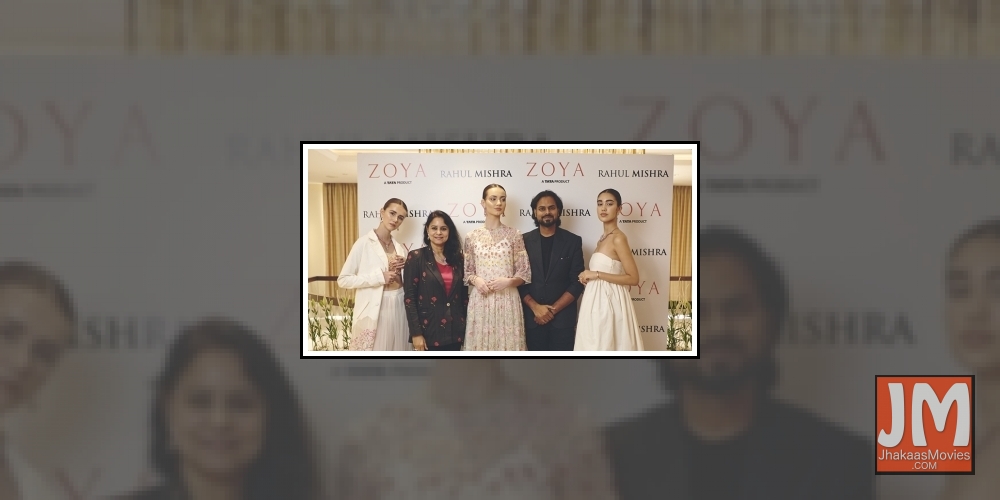 Rahul Mishra partners with Zoya for Paris Fashion Week