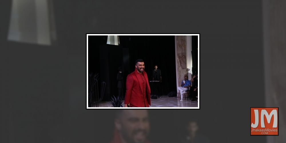 New Delhi: Actor Arjun Kapoor at the inauguration of fashion designer Kunal Rawal's store in New Delhi, on Sep 12,2019.