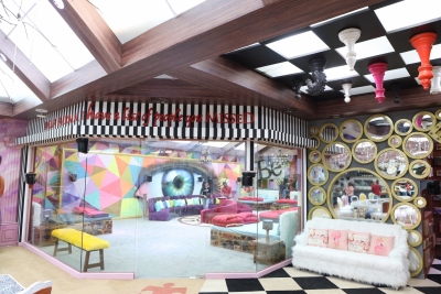 Big Boss House - outside bedroom. Art director Omung Kumar, who has been designing the set for the reality show 
