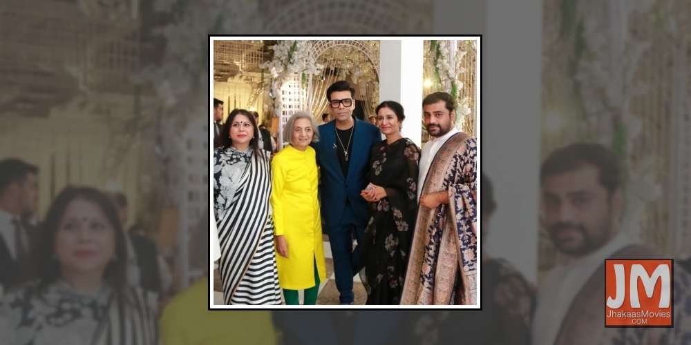 Ma Anand Sheela, secretary of the late godman Bhagwan Rajneesh and filmmaker Karan Johar.