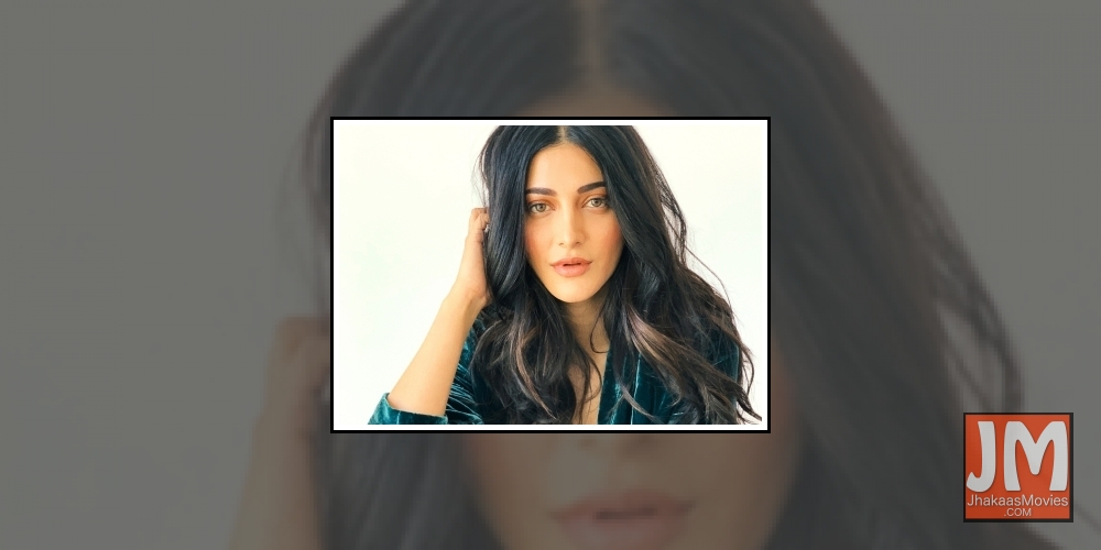 Actress Shruti Haasan.