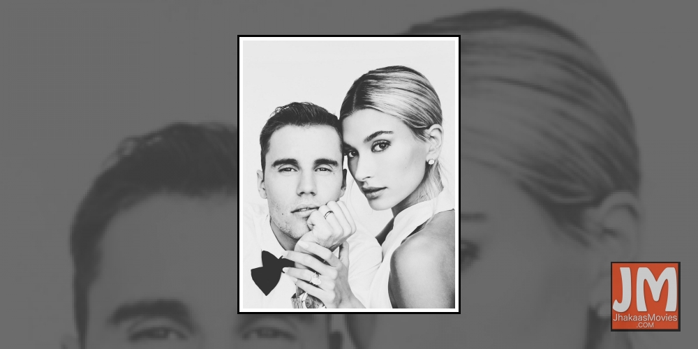 Singer Justin Bieber, who recently tied the knot with his wife Hailey Baldwin for the second time, has shared a couple of his pictures from the wedding ceremony.