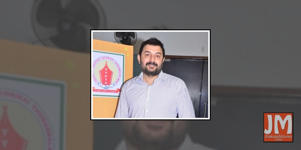 Actor Arvind Swamy.