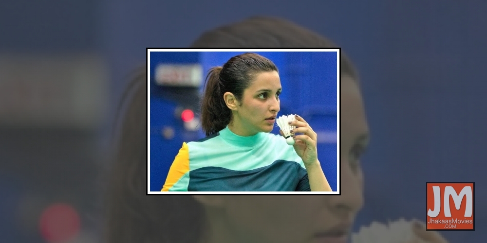 Ace shuttler Saina Nehwal on Monday wished luck to actress Parineeti Chopra as she will soon start shooting for the former's biopic. 