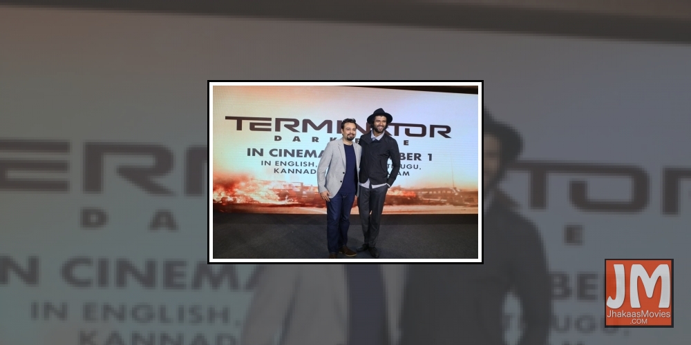 Hyderabad: Actor Vijay Deverakonda at the Telugu trailer launch of 