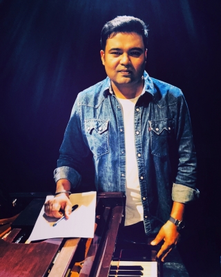 Lyricist Raj Shekhar.