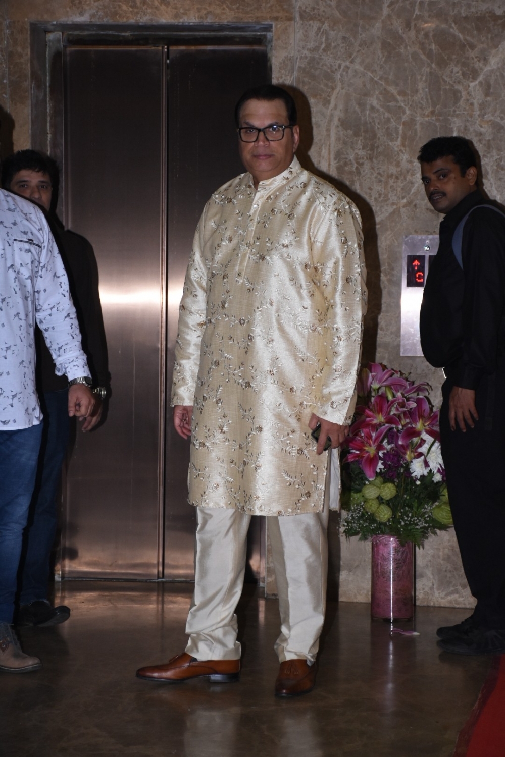 Mumbai: Filmmaker Ramesh Taurani at his Diwali bash in Mumbai on Oct 23, 2019. (Photo: IANS)