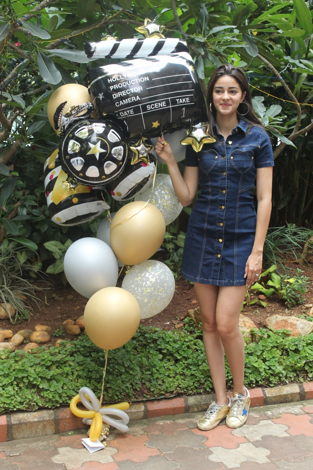 Mumbai: Actress Ananya Pandey celebrates her 21st birthday in Mumbai on Oct 30, 2019. (Photo: IANS)