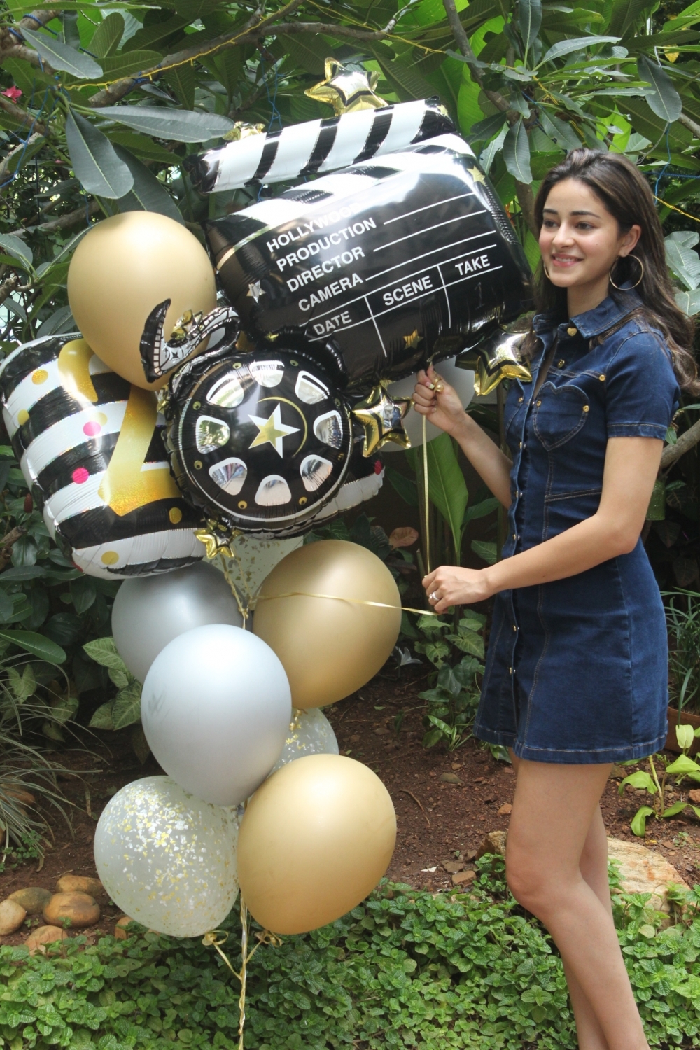 Mumbai: Actress Ananya Pandey celebrates her 21st birthday in Mumbai on Oct 30, 2019. (Photo: IANS)
