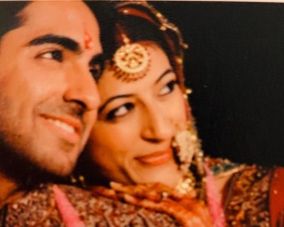 Ayushmann Khurrana and his wife Tahira Kashyap took to social media to wish each other on their wedding anniversary on Friday.