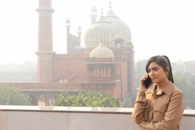 Anjali Tatrari shooting for SET