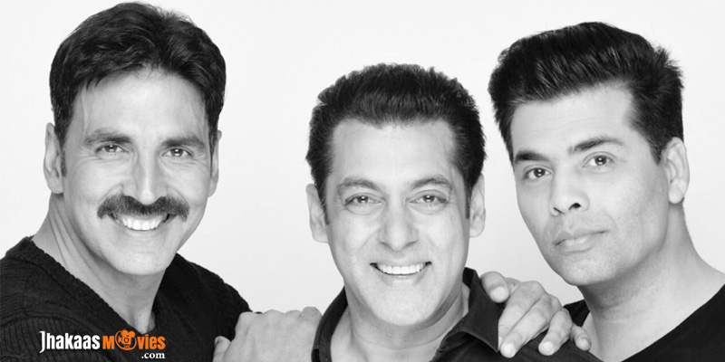 Karan Johar, Akshay Kumar and Salman Khan come together in one film