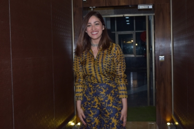 Mumbai: Actress Yami Gautam at the special screening of her film 