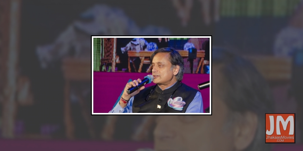 Kolkata: Congress leader and author Shashi Tharoor during Apeejay Kolkata Literary Festival in Kolkata on Jan 18, 2019.