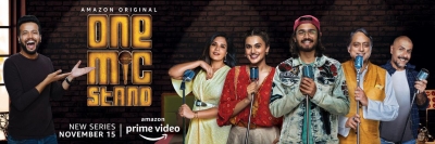 Congress MP Shashi Tharoor is giving comedy a shot for the first time with 