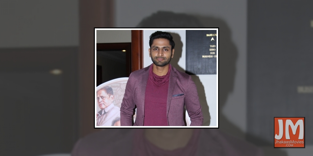 Actor Vaibhav Tatwawaadi.