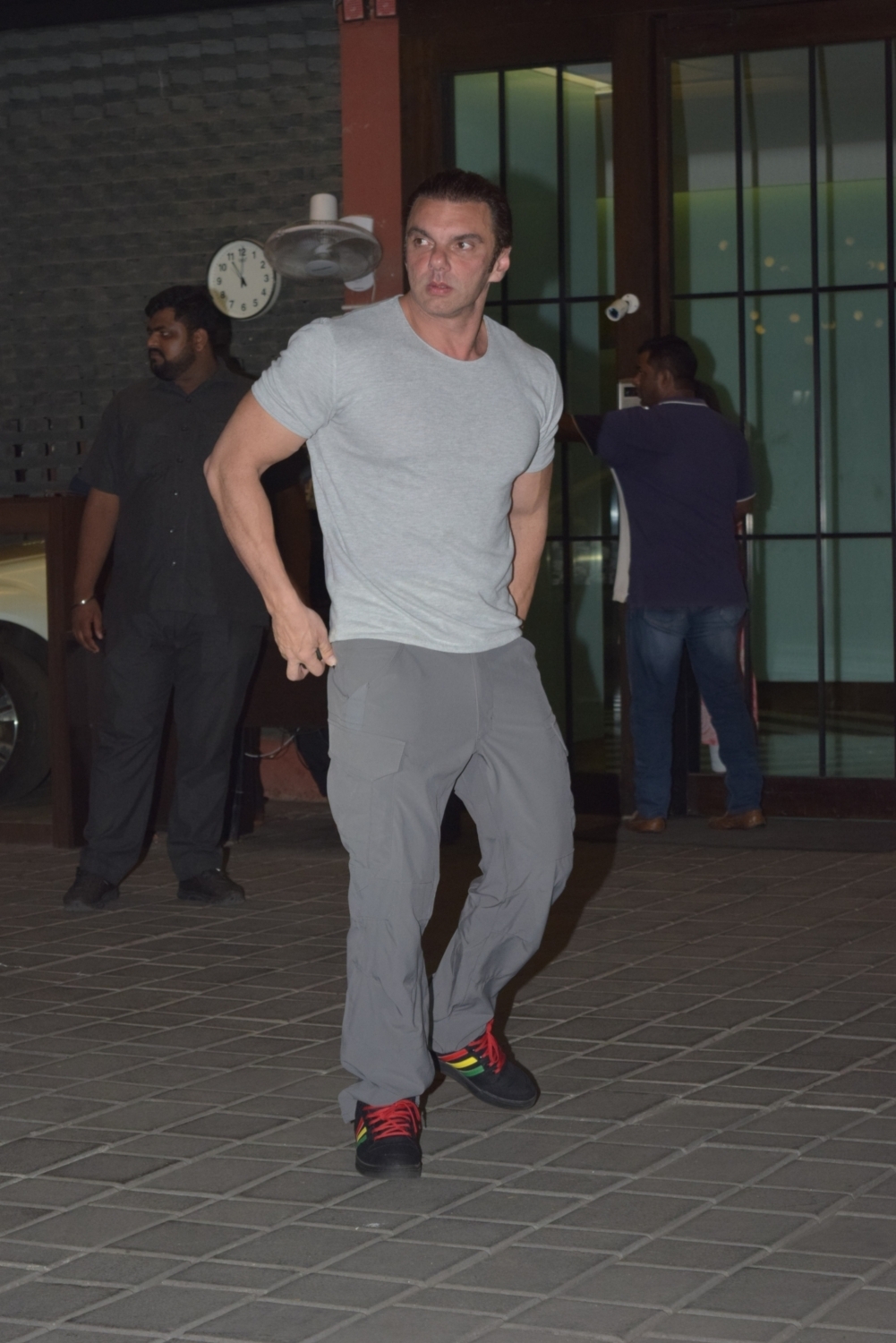 Mumbai: Actor Sohail Khan at the wedding anniversary party of his sister Arpita Khan and brother-in-law Aayush Sharma in Mumbai on Nov 18, 2019. (Photo: IANS)