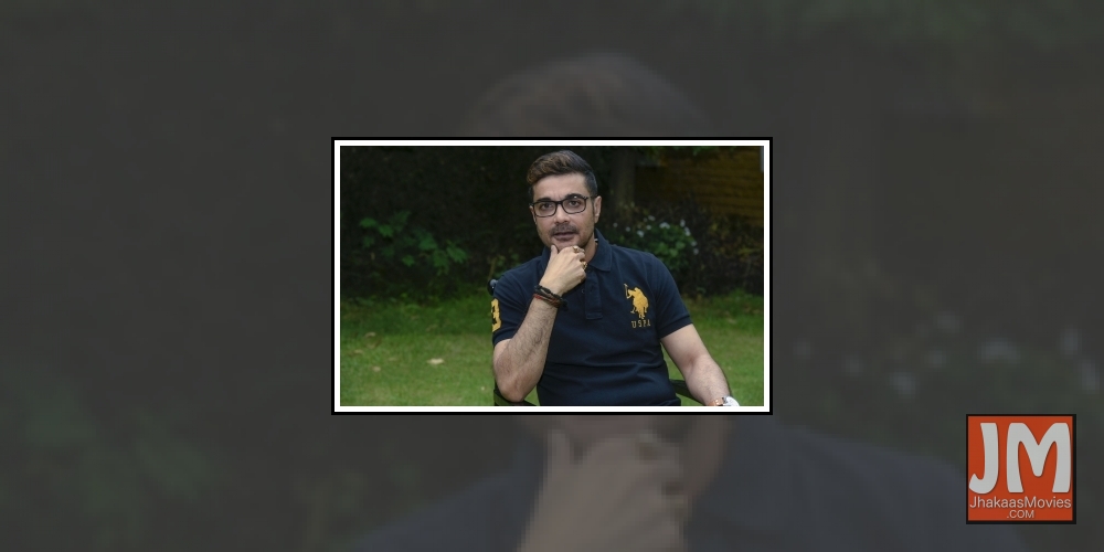 Santiniketan: Actor Prosenjit Chatterjee during the promotions of an upcoming web series, at Santiniketan in West Bengal's Birbhum district on July 9, 2019.