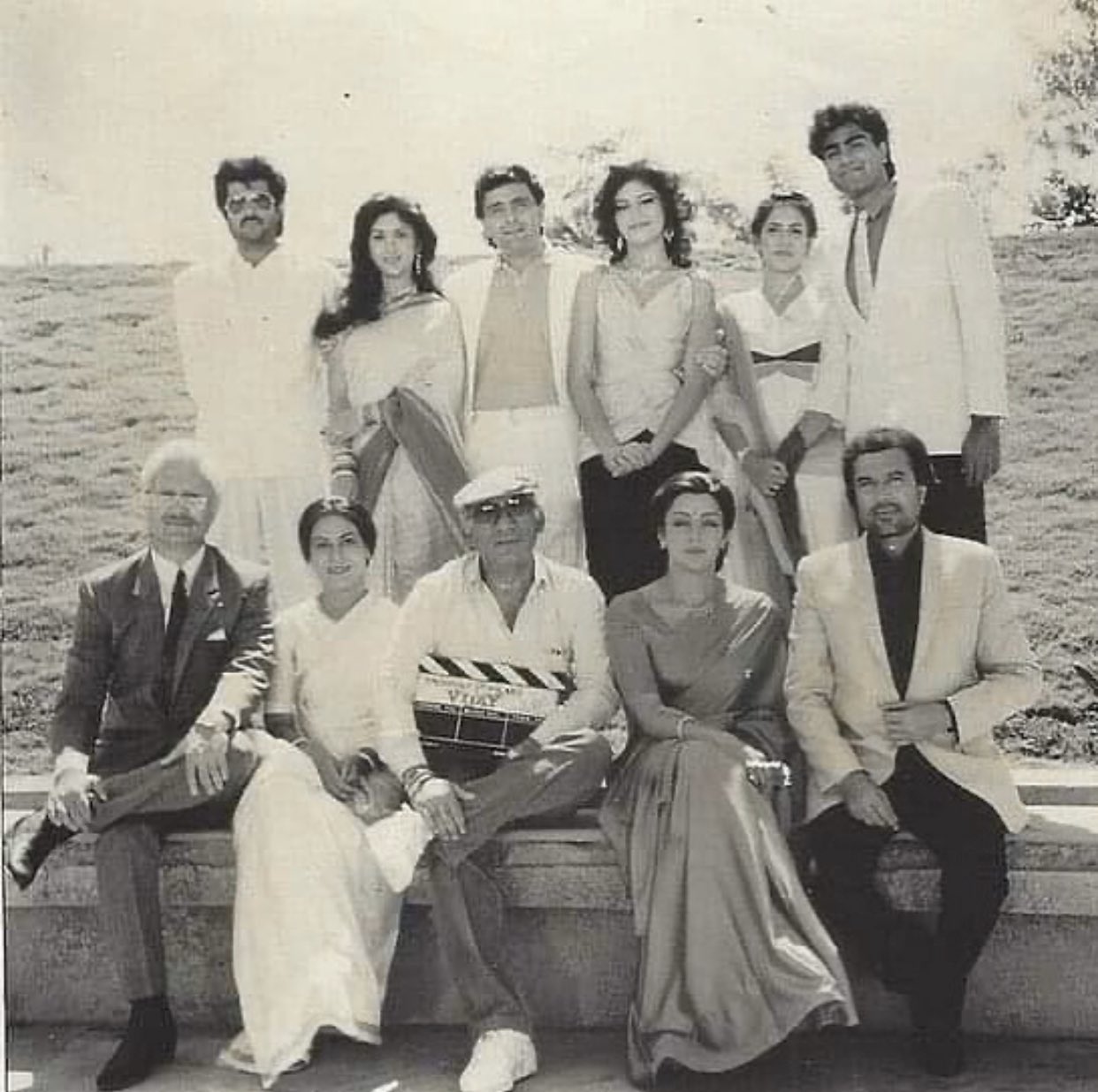 Rajesh Khanna, Anupam Kher, Rishi & Anil Kapoor in rare throwback pic