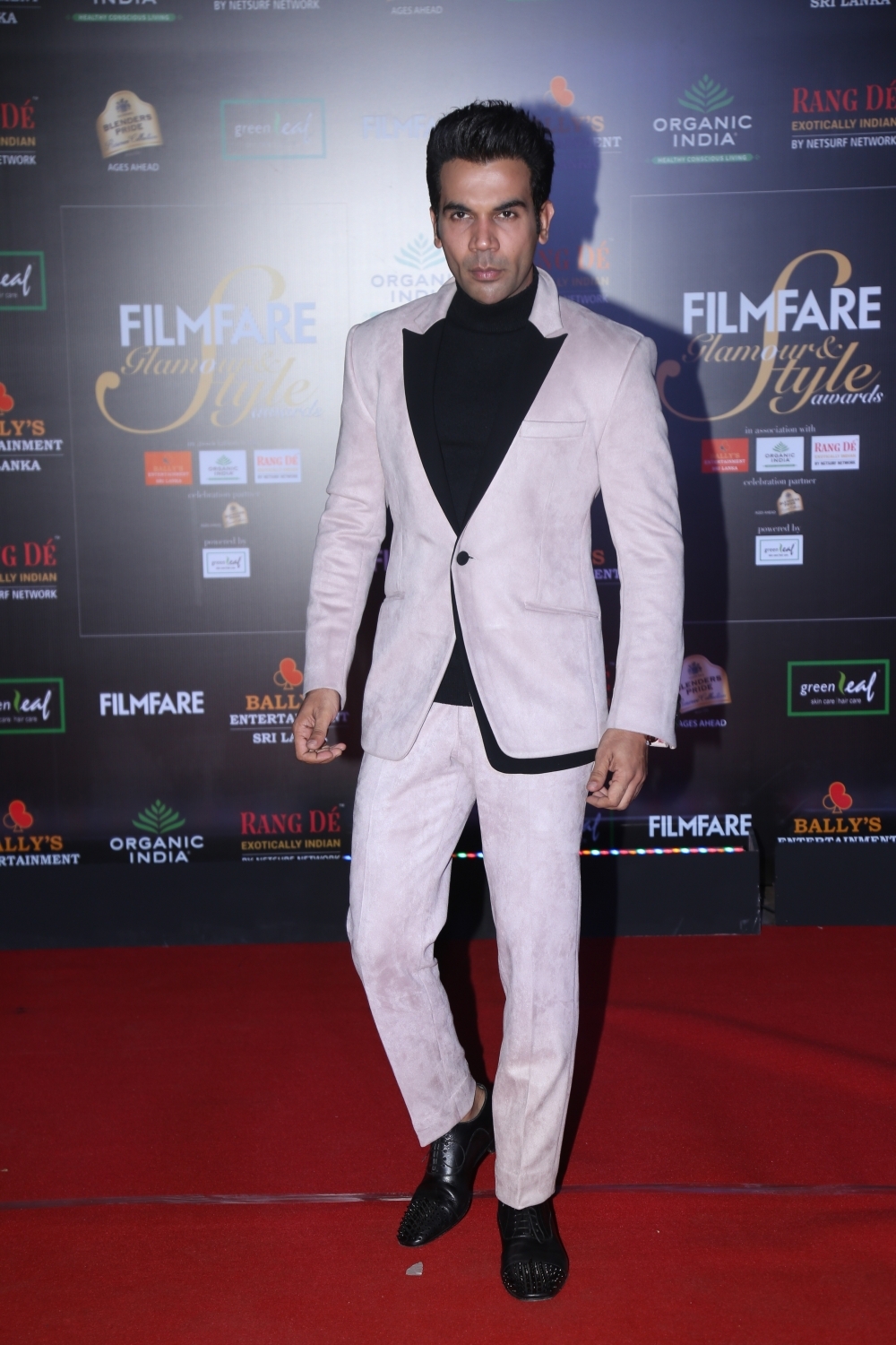 Mumbai: Actor Rajkummar Rao on the red carpet of Filmfare Glamour And Style Awards 2019 in Mumbai on Dec 3, 2019. (Photo: IANS)