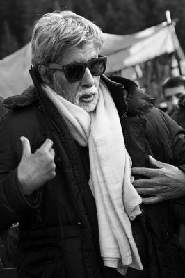 Bollywood veteran Amitabh Bachchan, who has been shooting in Himachal Pradesh for his upcoming movie 