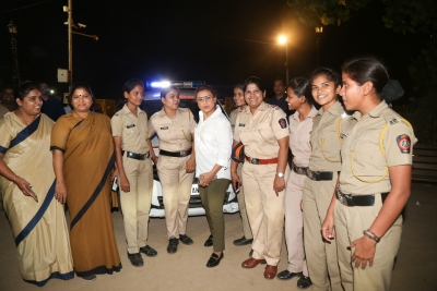Rani Mukerji meets special night patrol police team