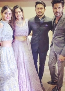 Cricketer Manish Pandey and actress Ashrita Shetty on Thursday hosted a wedding reception for close friends and relatives here. The two had exchanged vows in a glittering ceremony in the city on December 2, just hours after Manish led from the front to help Karnataka retain the Syed Mushtaq Ali T20 Trophy in Surat.