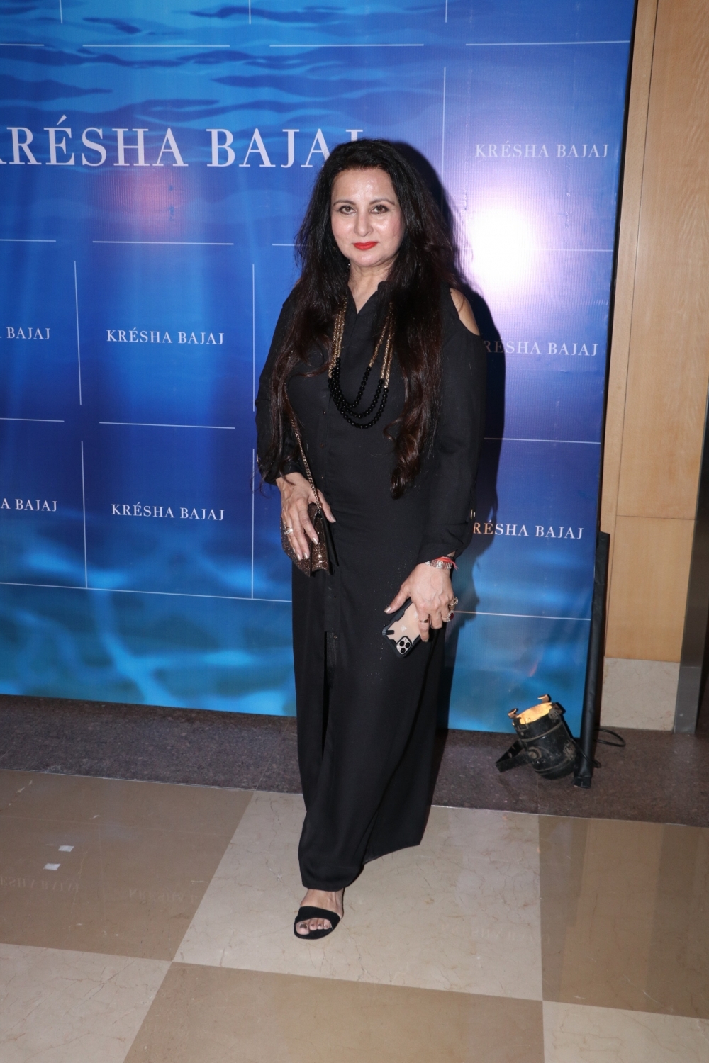 Mumbai: Actress Poonam Dhillon arrives at the first year anniversary celebration of fashion designer Kresha Bajaj's store in Mumbai on Dec 7, 2019. (Photo: IANS)