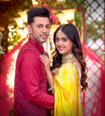 Model Gayatri Bhardwaj and actor Sahil Anand.